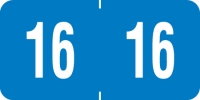 Year Label, Year Tab, Color Coded Year Label, End Tab Year Label